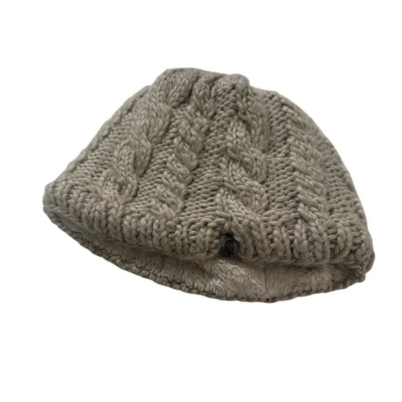 NorthFace One Size Grey Beanie - Picture 1 of 3